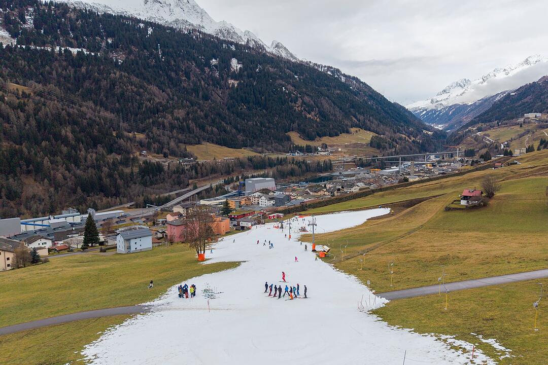 Schneemangel in der Schweiz