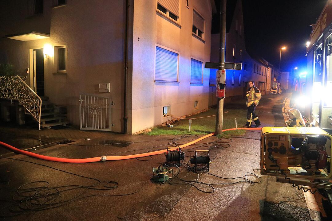 Unwetter über dem Kreis Bamberg: Starkregen führt zu Überschwemmungen