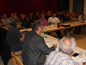 Großes Interesse: Über 30 Zuhörer folgten der Diskussion über die Sand- und Kiesausbeute im Sander Gemeinderat.  Foto: Klaus Schmitt