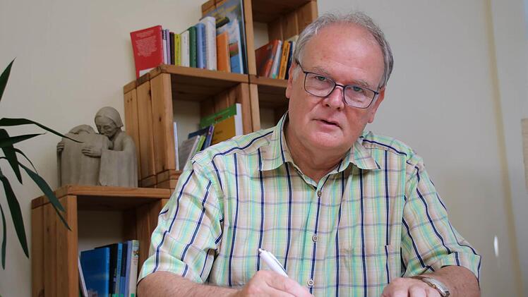 Palliativarzt Reinhard Höhn ist der Vorsitzende des Hospizvereins Bad Kissingen. Foto: Ronald Heck