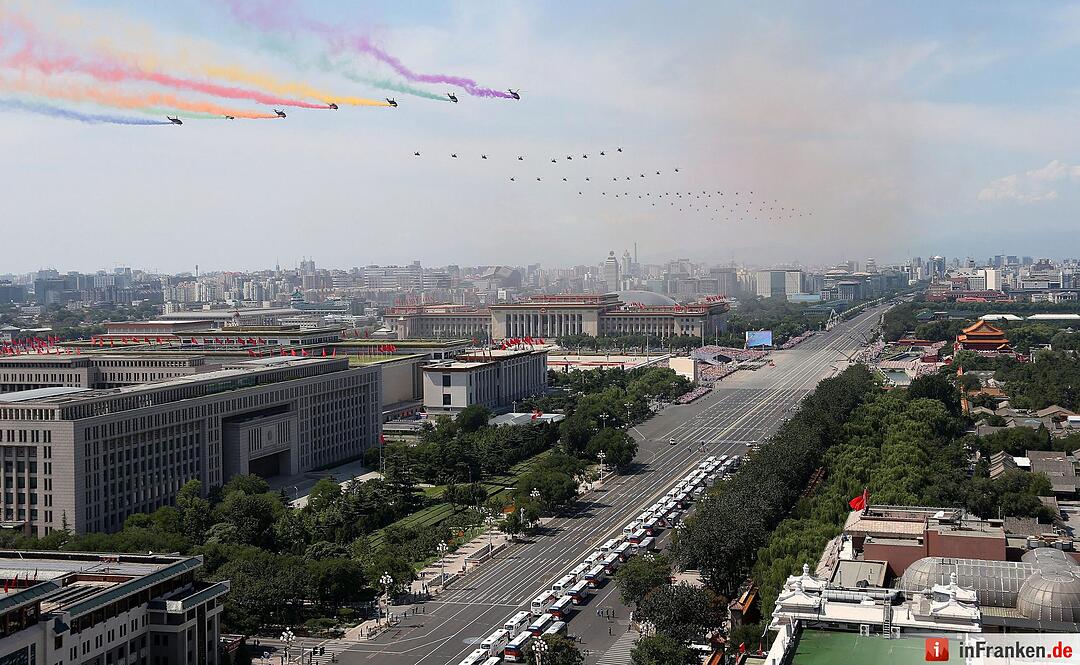 Militärparade in China