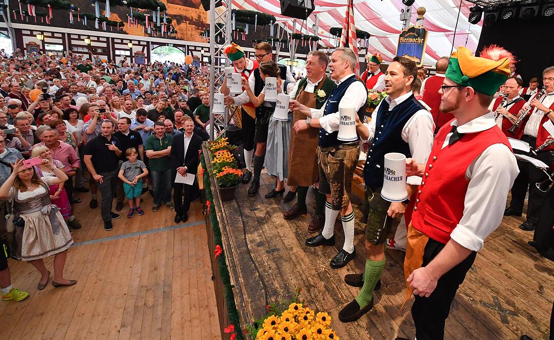 Kulmbacher Bierwoche - die Eröffnung