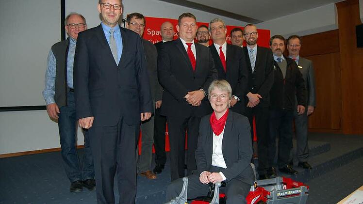Geballte Fachkompetenz bei der Infoveranstaltung für die Landwirtschaft der Sparkasse Coburg-Lichtenfels. Foto: Andreas Welz