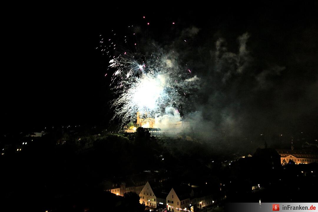 Sandkerwa-Feuerwerk in Bamberg