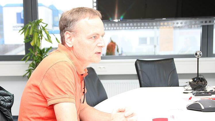 Gerhard Theuer (Pro Rugendorf) möchte neuer Rugendorfer Bürgermeister werden.Foto: Alexander Hartmann