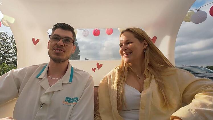 Kevin und Franzi sind sich sympathisch.