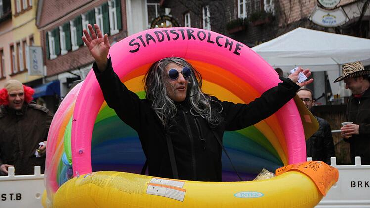 Faschingszug in Bad Brückenau 2016 Foto: Ulrike Müller