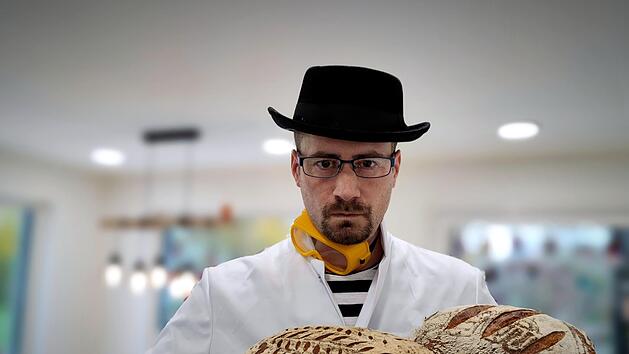 "Baking Bread" statt "Breaking Bad": Steffen Schneiders persönliche Parodie auf die US-Erfolgsserie. Allerdings war die Rechtmäßigkeit seines Backens für ihn Grundvoraussetzung.