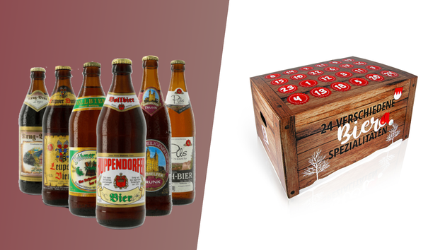 Bier-Adventskalender 2025: Fr&auml;nkische Sorten entdecken