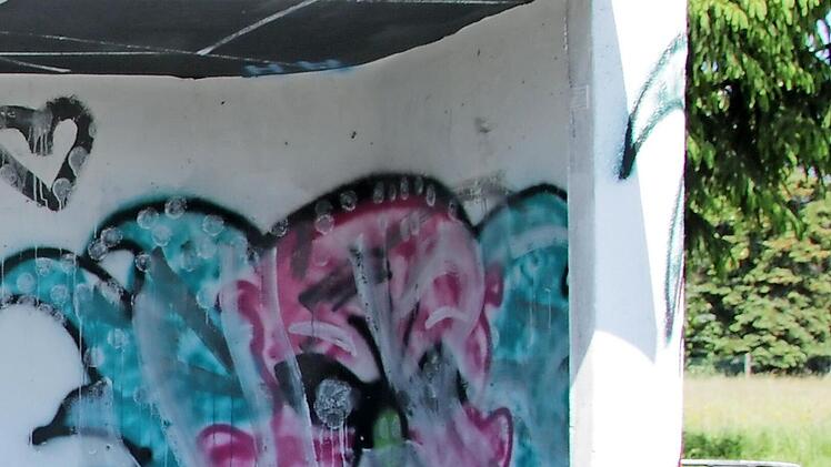 Bei nächtlichen Treffen und Gelagen kommt es immer wieder zu Zerstörungen durch ältere Jugendliche.