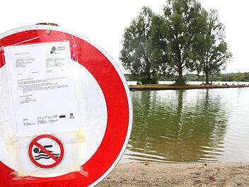 Kulmbach: Badeverbot im Kiesw&auml;sch veranlasst - Gesundheits- und Unfallgefahr droht