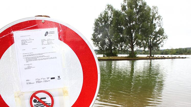 Kulmbach: Badeverbot im Kiesw&auml;sch veranlasst - Gesundheits- und Unfallgefahr droht