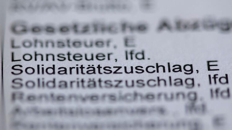 Solidaritätszuschlag