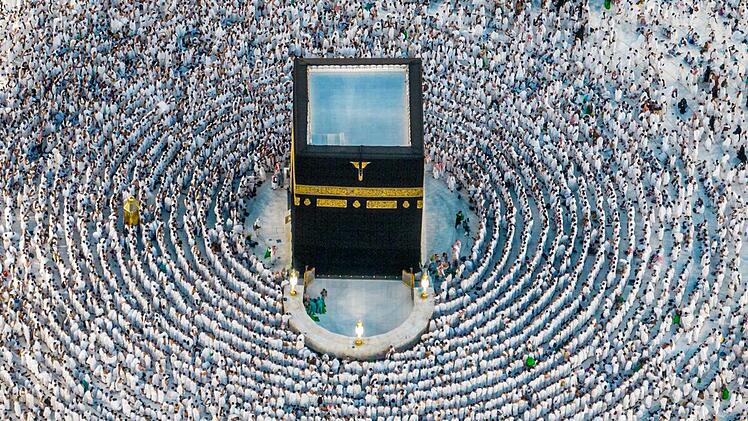 Wallfahrt Hadsch in Saudi-Arabien
