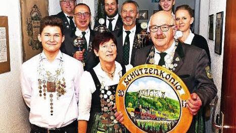 Die treffsicheren Sch&uuml;tzen aus Schlaifhausen. Foto: privat