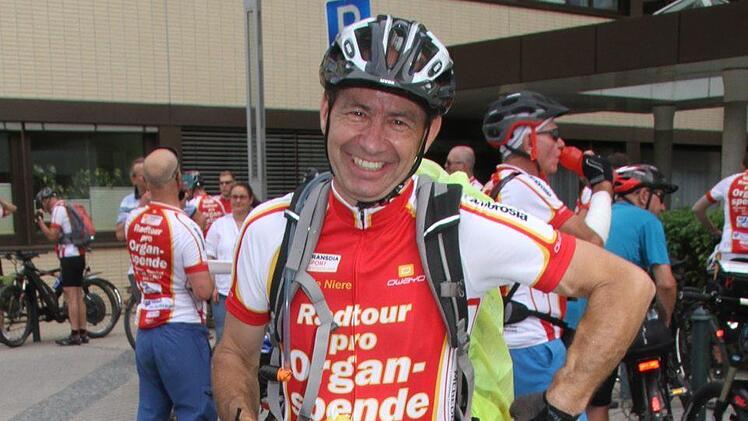 Bernd Hilpert hat vor gut sechs Jahren eine neue Niere erhalten und wirbt jetzt für Organspenden.  Foto: Sonny Adam