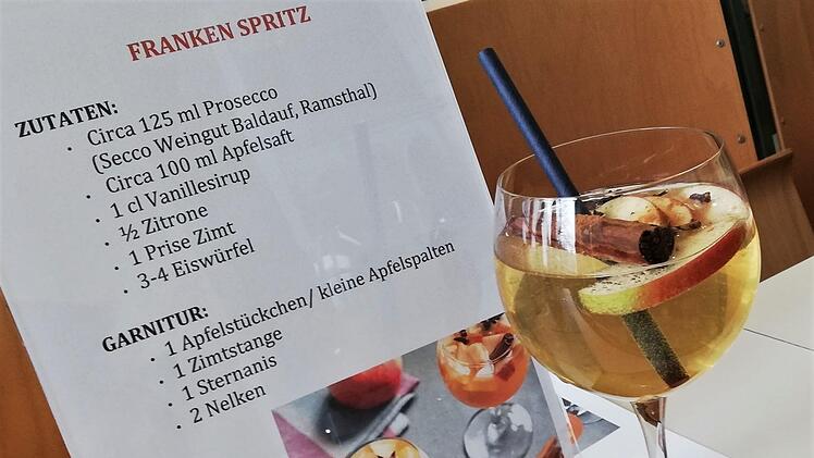 "Franken Spritz", die eigene Kreation eines Teilnehmers. Foto: Sigismund von Dobschütz