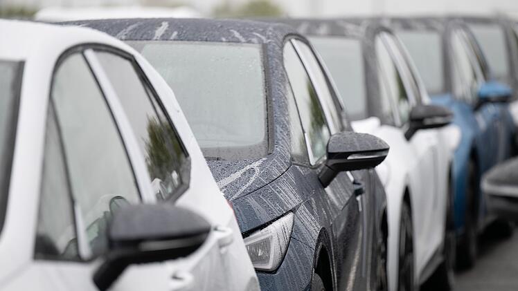 Neuwagen vor der Auslieferung