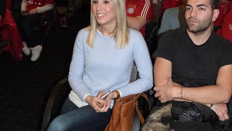 Die Freundin des Bayern-Fußballers.