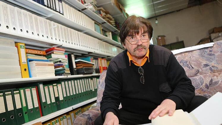 "Man kann sich heute gar nicht mehr vorstellen, dass in Gundelsdorf massenhaft Kohle verladen wurde", sagt Berthold Schwämmlein, unser Experte für die Geschichten rund um den Bahnhof Gundelsdorf. Foto: Archiv/Barbara Herbst