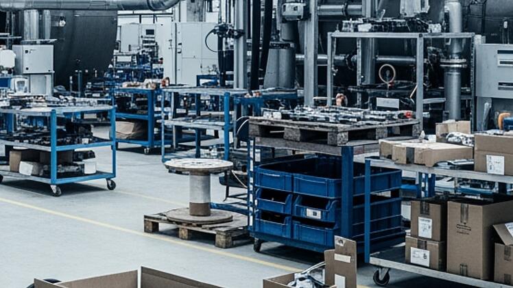 Maschinenbauer, Anlagenbauer, Fabrikhalle, Fertigung, Produktion, Autozulieferer, Industriehalle, Heizungsbauer