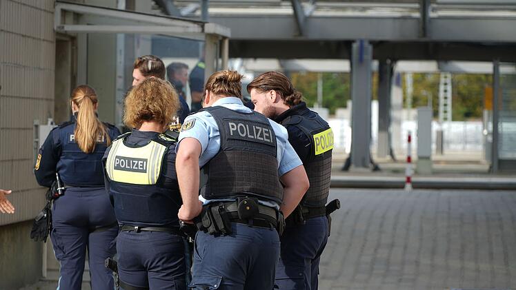 Explosion am Augsburger Hauptbahnhof
