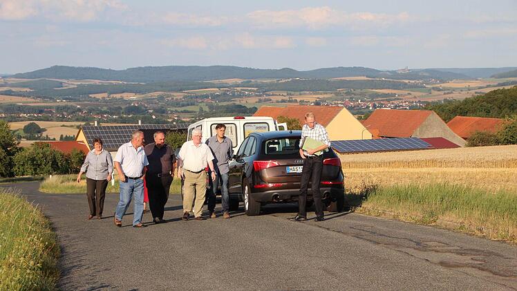 Herrliche Aussichten für den Bauausschuss.Foto: Eckehard Kiesewetter