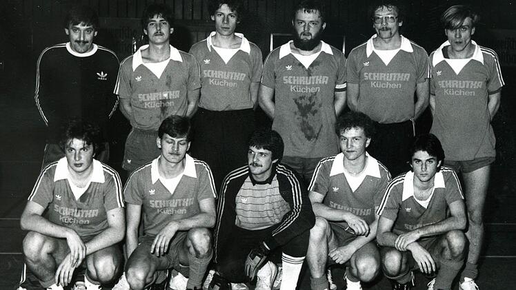 Die DJK Kulmbach kam bei der Premiere 1984 auf den 4. Rang.