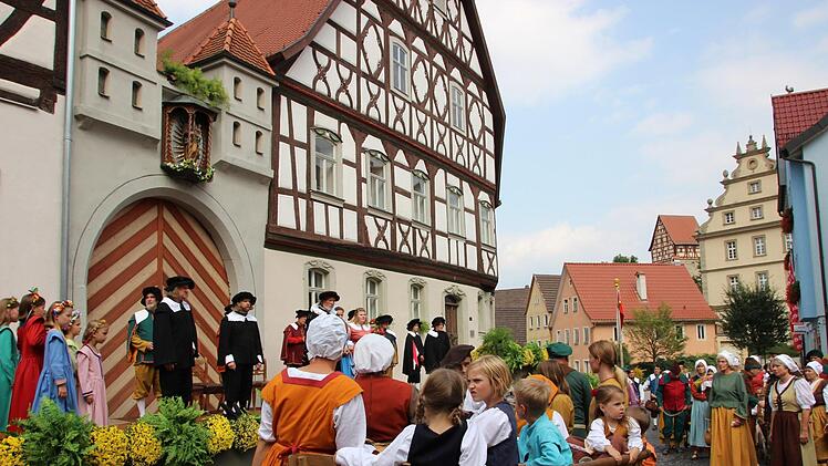 Heimatspiel in Münnerstadt. Foto: Heike Beudert