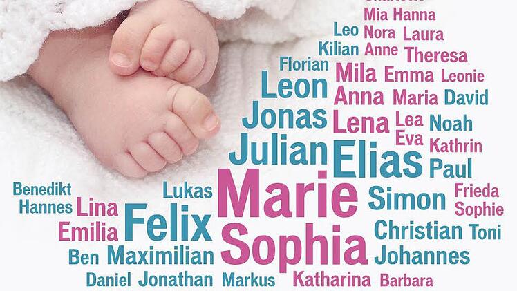 Die beliebtesten Vornamen in Forchheim 2016