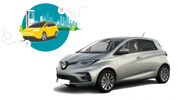 Dieses Leasingangebot hat es in sich: Hol' dir den beliebten Renault Zoe Intens für nur 359 Euro - optional gibt's die Lade-Flatrate für 70 Euro dazu.