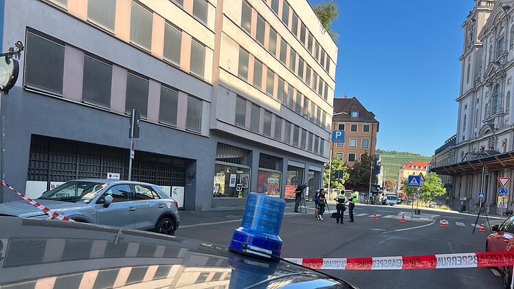 Messerstecherei in Würzburg: Ein Toter und zwei Schwerverletzte