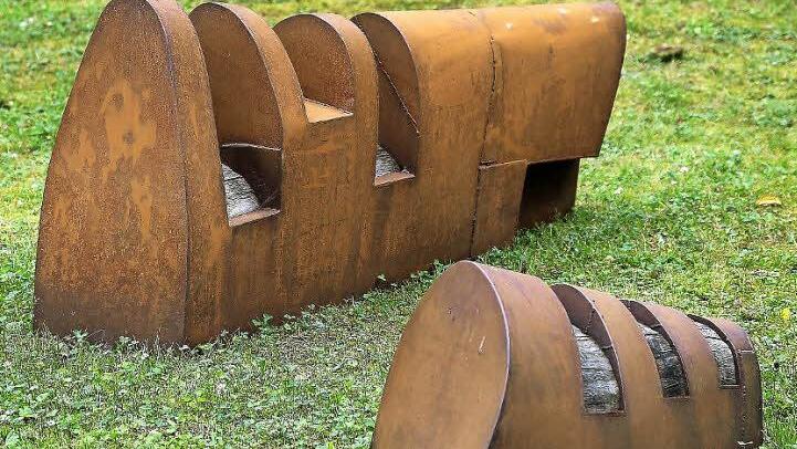 "Transportlinie": ein Werk von Dierk Berthel Fotos: Dieter Britz