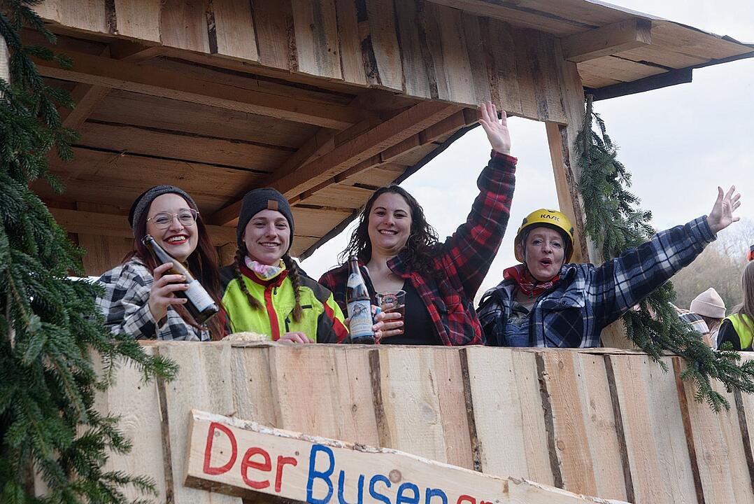 Der Jubiläumsumzug am Faschingsdienstag
