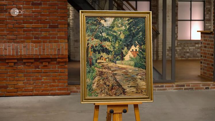 Das &Ouml;lgem&auml;lde von Albert Schiestl-Arding aus dem Jahr 1933 war 900 bis 1.200 Euro wert. Wolfgang Pauritsch erhielt bei 650 Euro den Zuschlag.