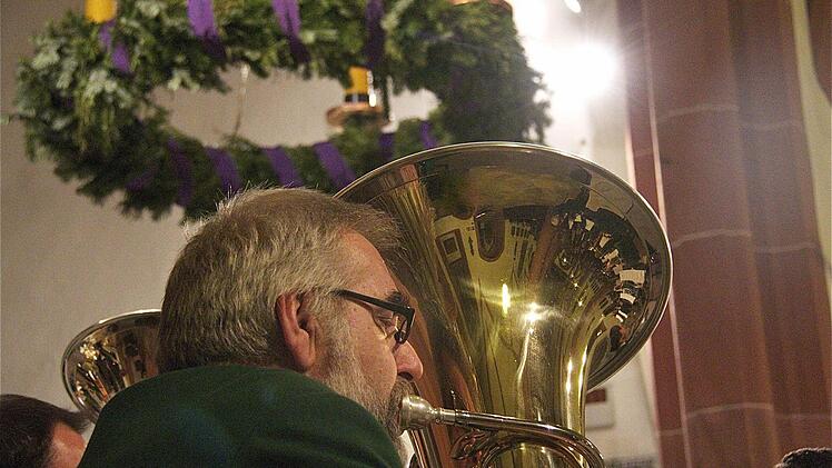Hauptorchester der Stadtkapelle.