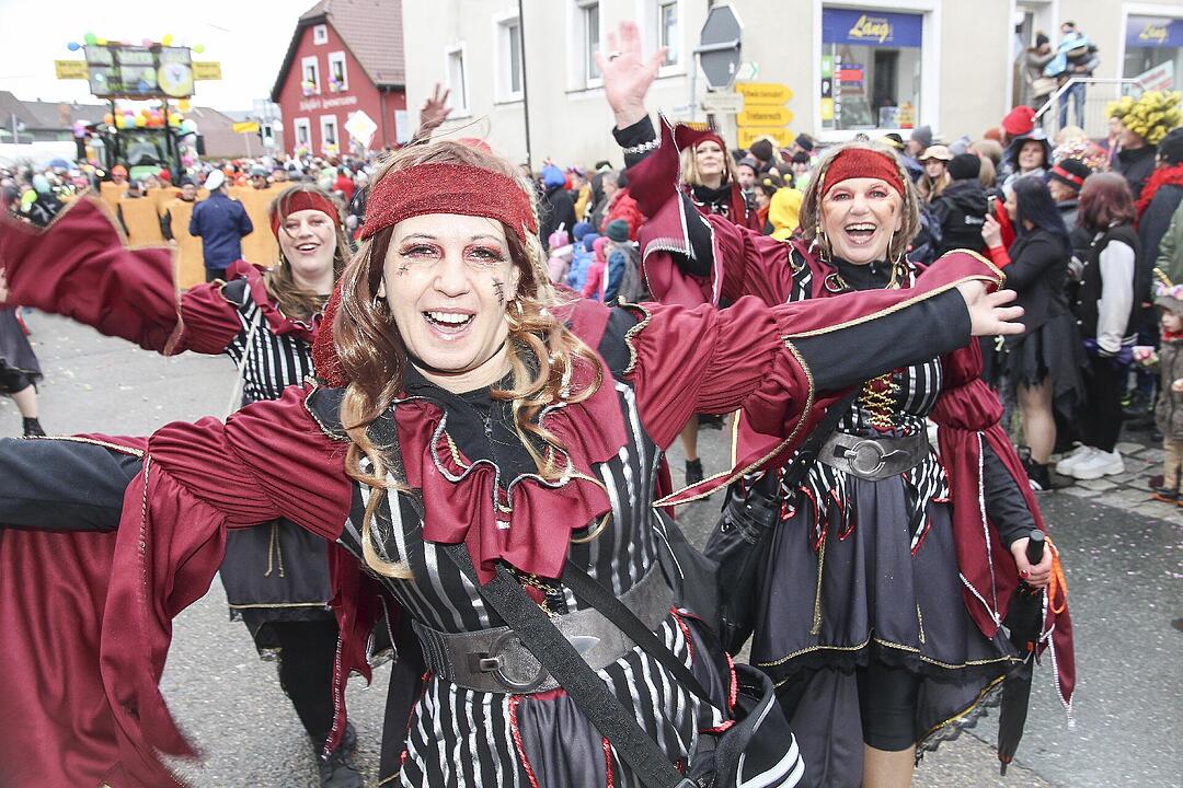 Großer Faschingsumzug  zum Stadtsteinacher Marktplatz