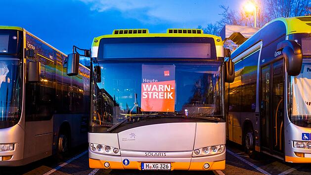 Warnstreik im Nahverkehr