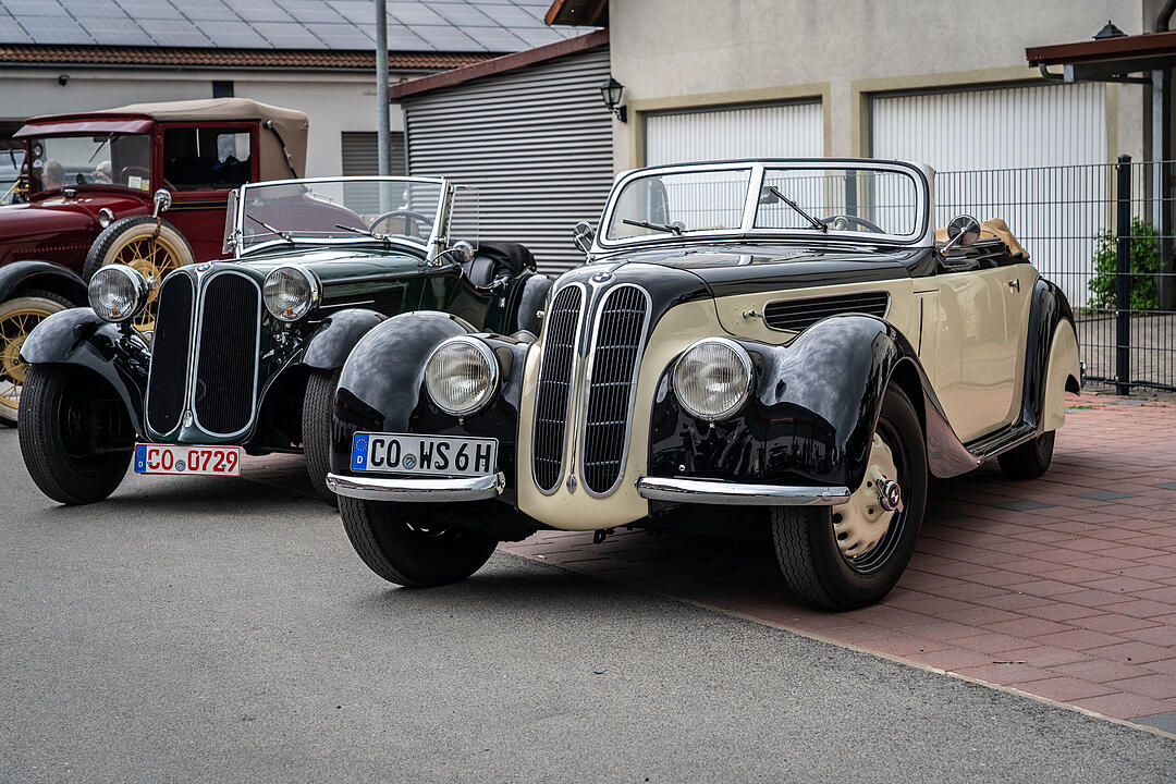 Einzigartige, historische Automobile aus der Vorkriegszeit konnten bewundert werden!