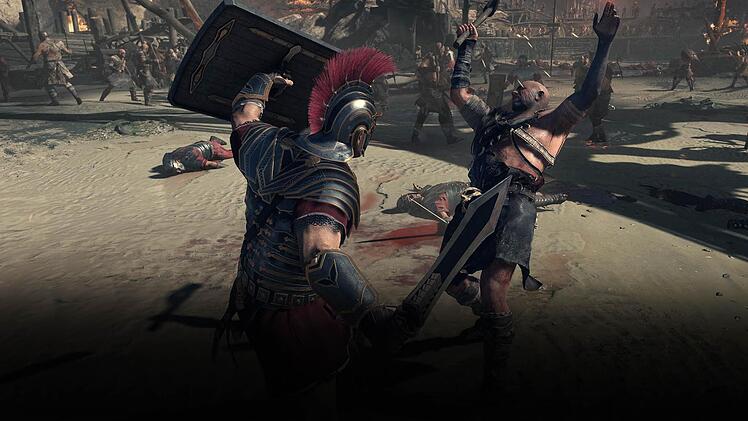 Kritiker attestieren dem neuen Crytek-Spiel "Ryse: Son of Rome" (Screenshot) eine "bombastische Grafik".