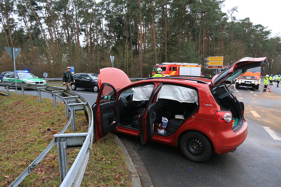 Unfall zwischen Weiher und Dormitz
