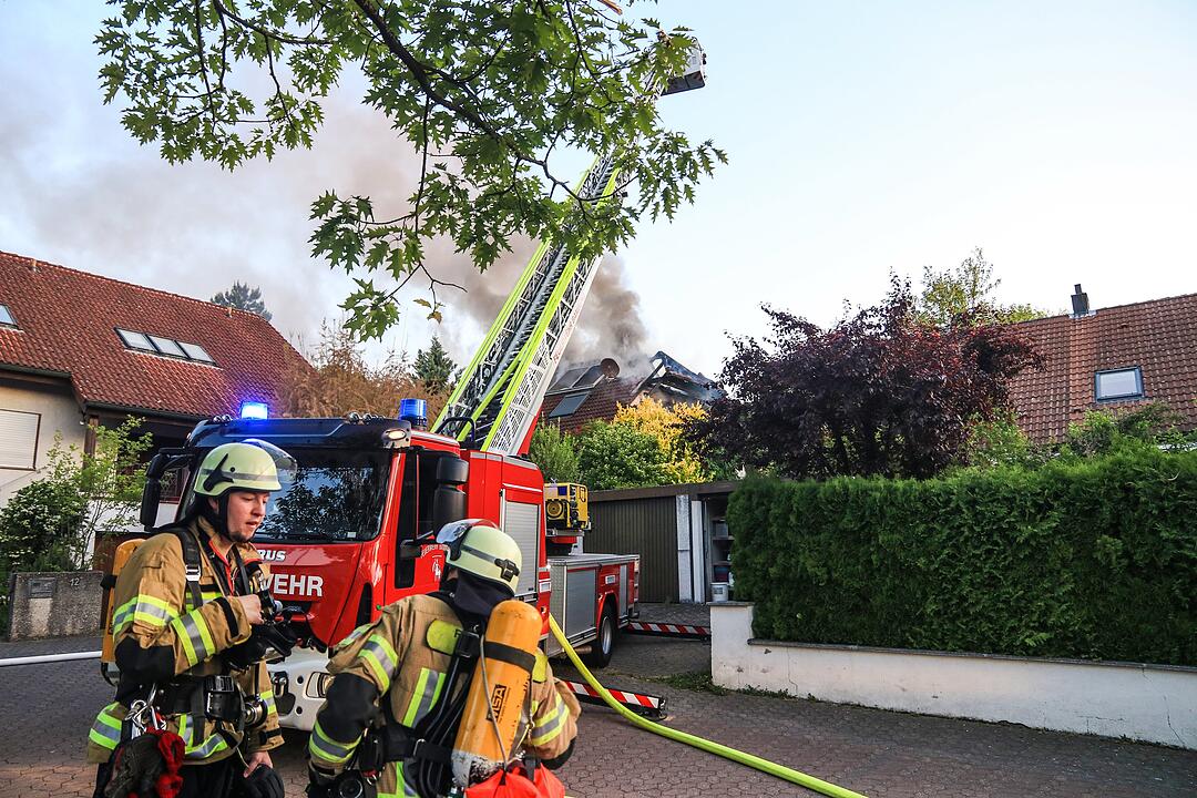 Brand in Bamberg am Pfingstmontag