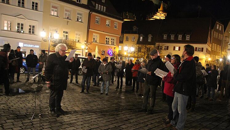 Johannes Asen las die Geschichte vom Rattenfänger von Kulmbach.