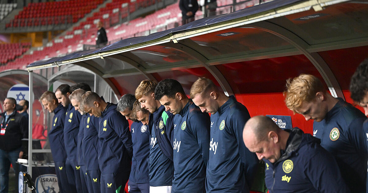 'They obviously hate us' - | Strong Irish protest at match against ...