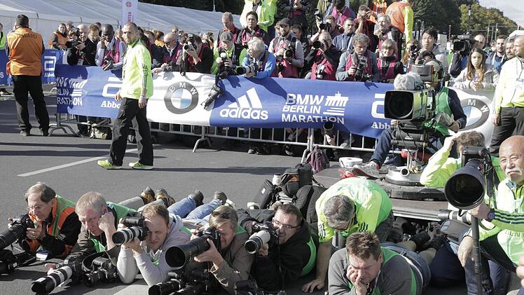 Impressionen vom Berlin-Marathon.  Foto: C. Pack