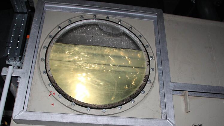 Ein Blick in eine der Filteranlagen der Therme Sinnflut. Foto: Ulrike Müller