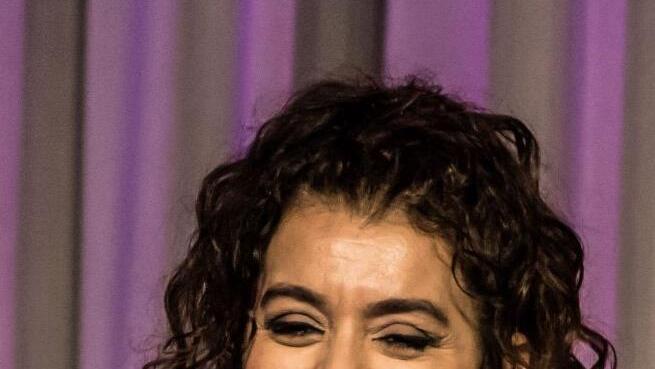 Impressionen vom Coburg-Gastspiel von der in Berlin lebenden argentinischen Sängerin Lily Dahab und ihrer Band bei "Leise am Markt."Foto: Jochen Berger