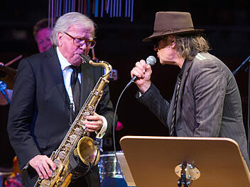 Klaus Doldinger mit Udo Lindenberg