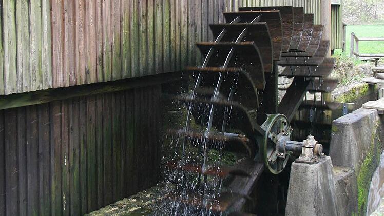 Die idyllische Schneidmühle am Hochofen ist beim Wandermarathon die letzte Station vor dem Ziel, der Steinachtalhalle.