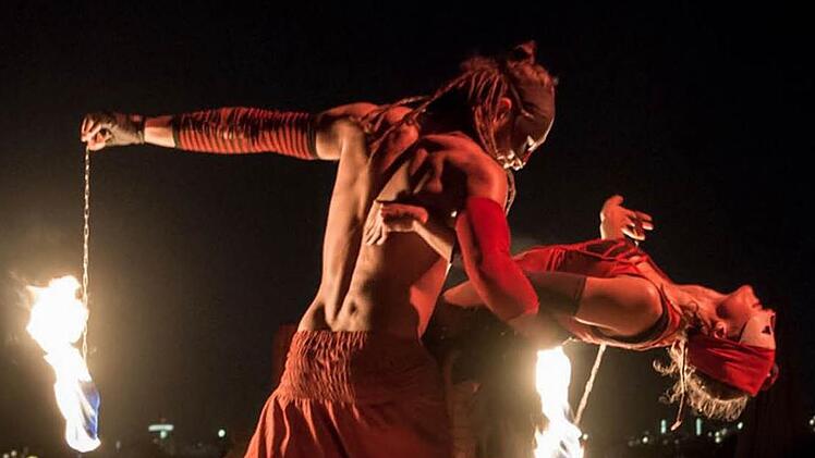 Fuego Rojo sorgen für feurige Darbietungen. Foto: PR
